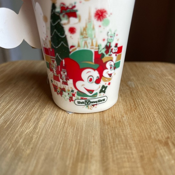 STARBUCKS DISNEY WORLD THEME PARK MICKEY MOUSE CERAMIC TUMBLER ORNAMENT - Picture 3 of 7